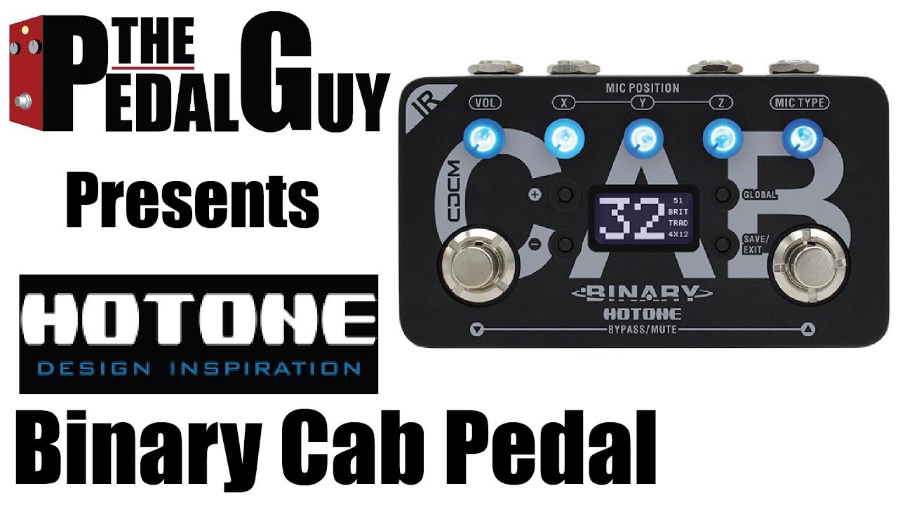 ThePedalGuy Presents the Hotone Binary Cab Pedal