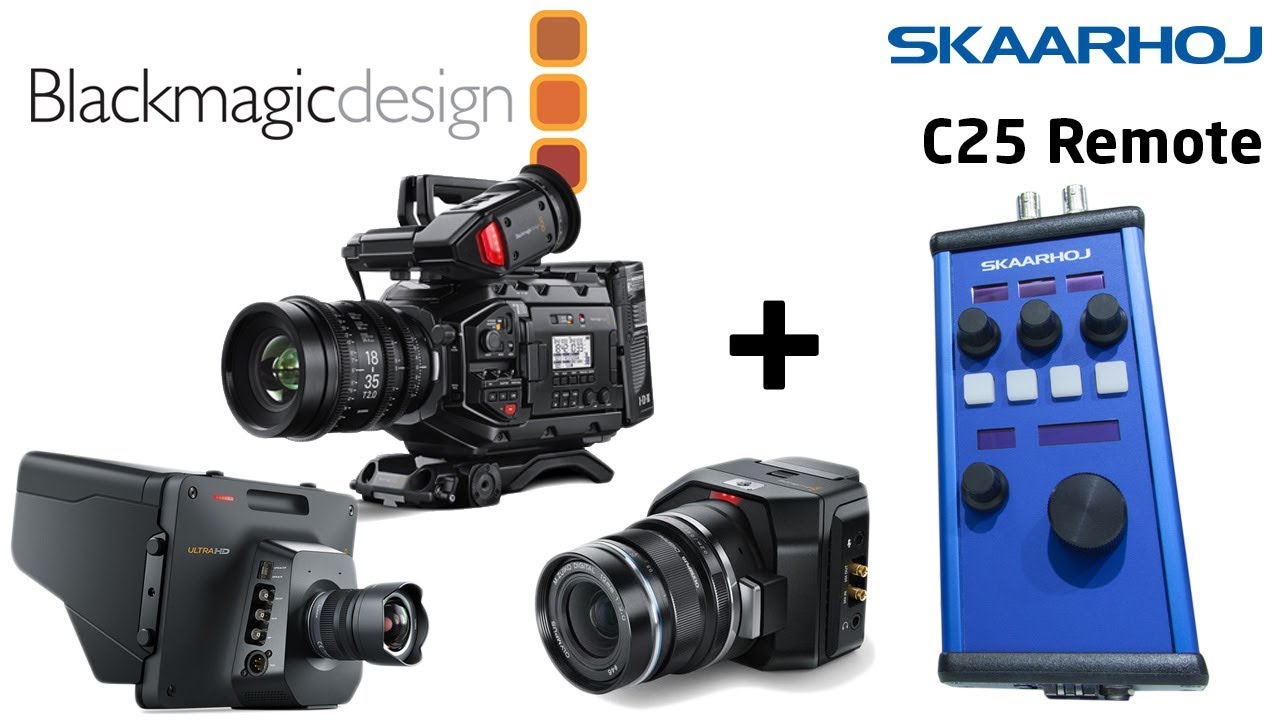 LEGACY - Local remote shading of Blackmagic Cameras with C25