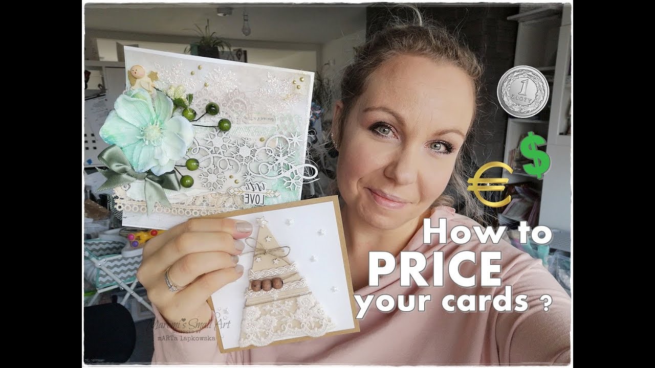 How to price Handmade Cards for Christmas Markets ♡ Maremi's Small Art ♡