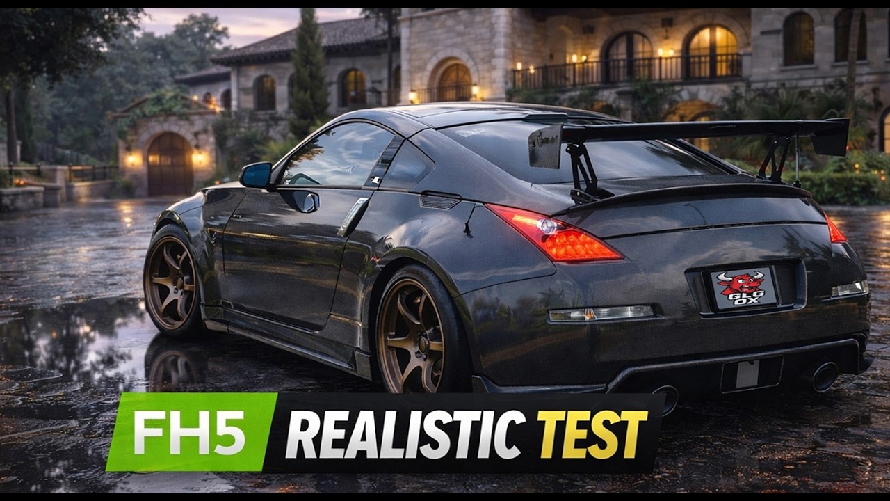 This Nissan Donut Media 350Z 2003 in FH5 Looks TOO Real?! 😳 | Ultra Realistic Graphics