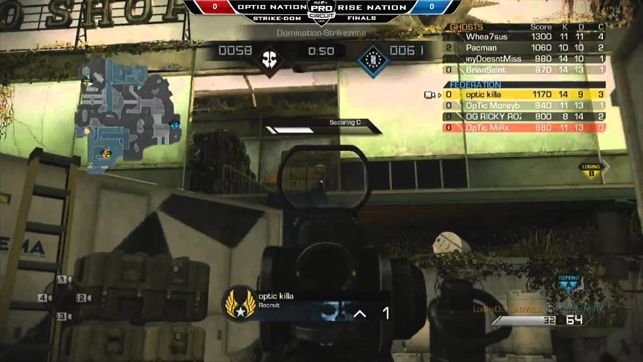 OpTic Nation vs Rise Nation - Game 1 - Series 1 - Championship Match - #MLGAnaheim