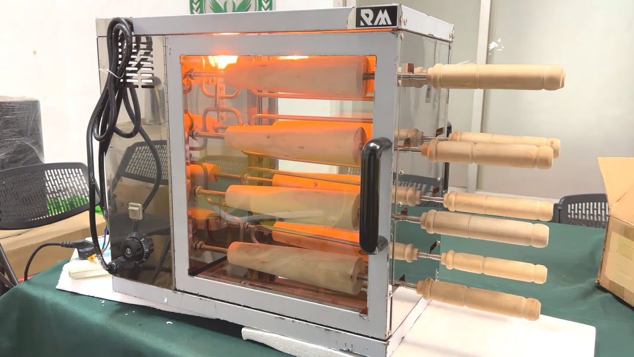R&M 🔥 Commercial Electric⚡ Chimney cake Rotary oven 🥯