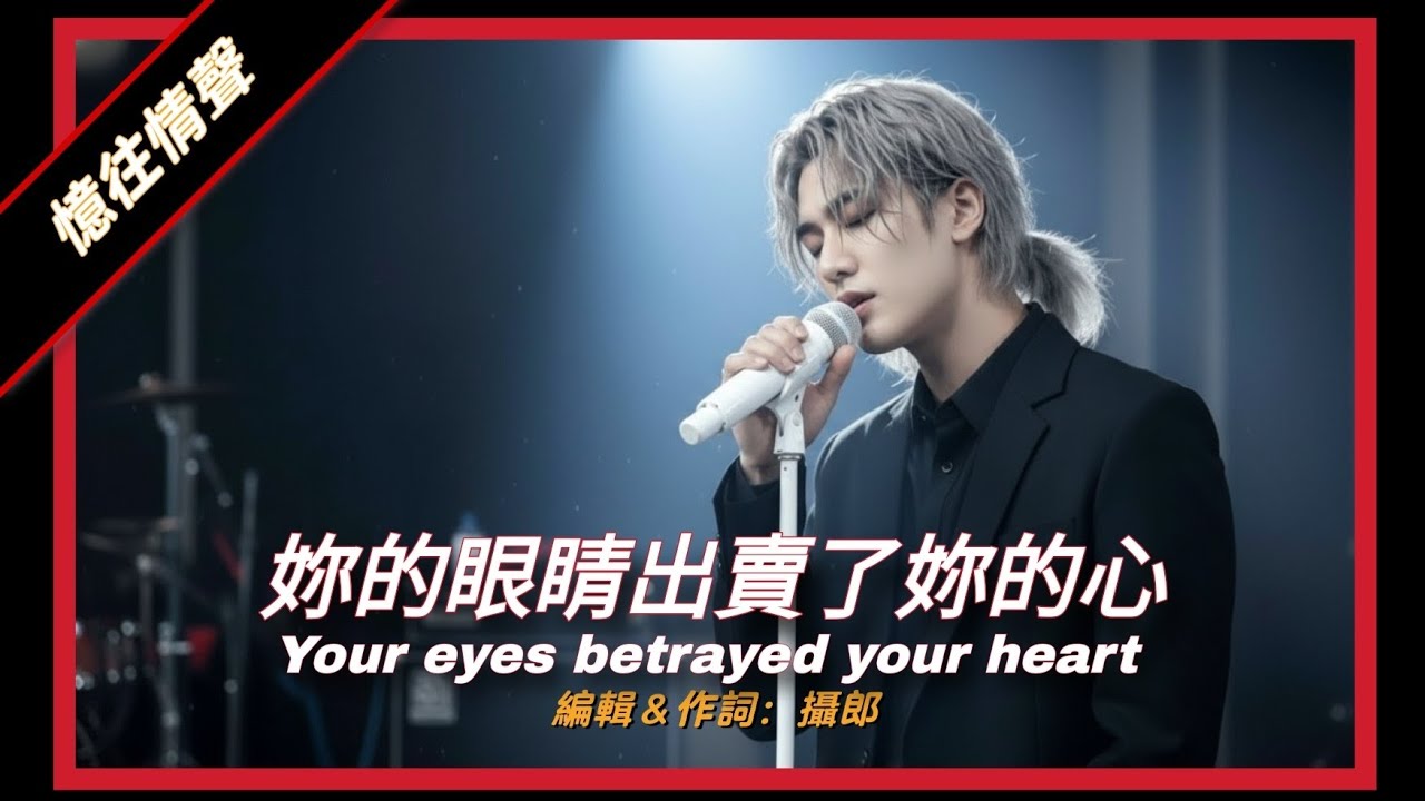 妳的眼睛出賣了妳的心 (your eyes betrayed your heart) 失望的嗓音 | 不敢承認你已變心讓我無法感受你的溫柔 無法靠近 #抒情悲傷 #憂鬱情歌 #原創歌詞 #憶往情聲
