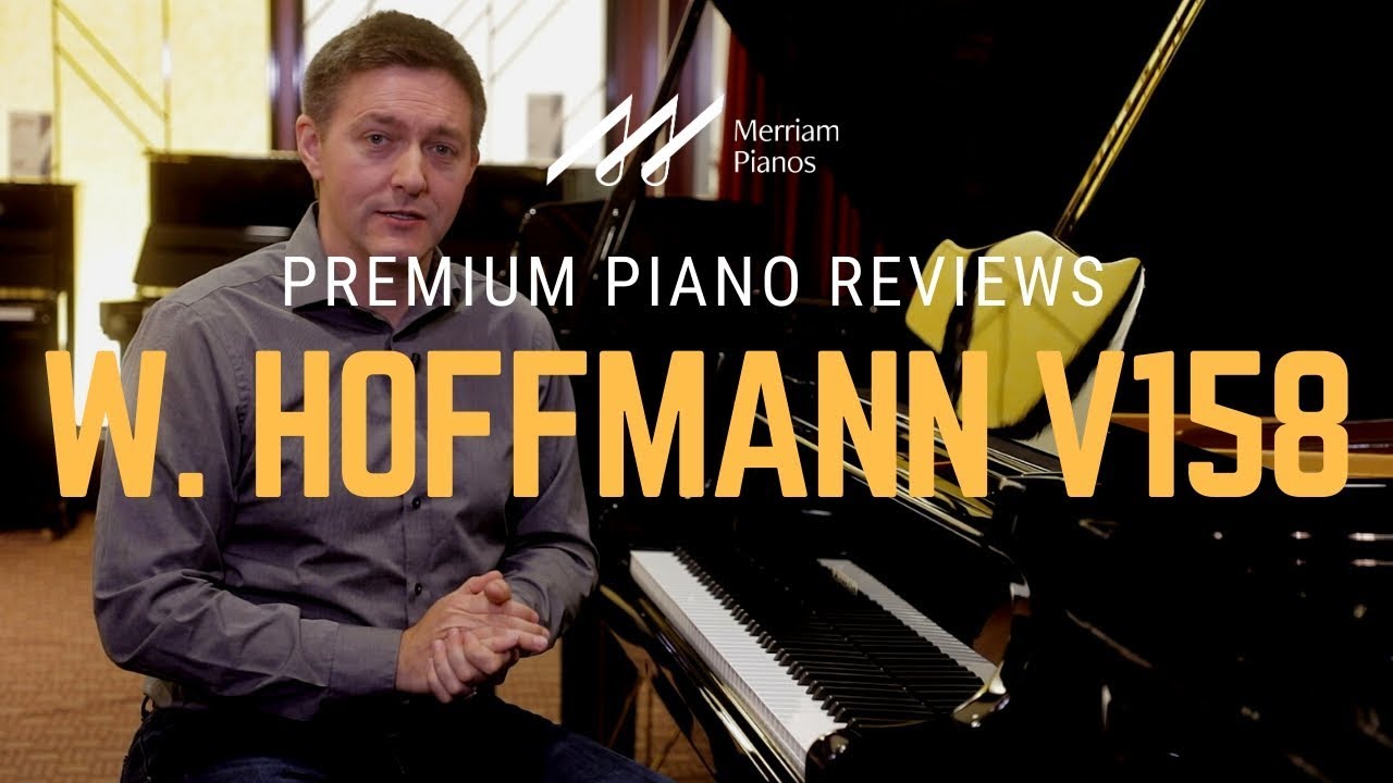 🎹Обзор и демонстрация рояля W. Hoffmann V158 от Merriam Pianos🎹