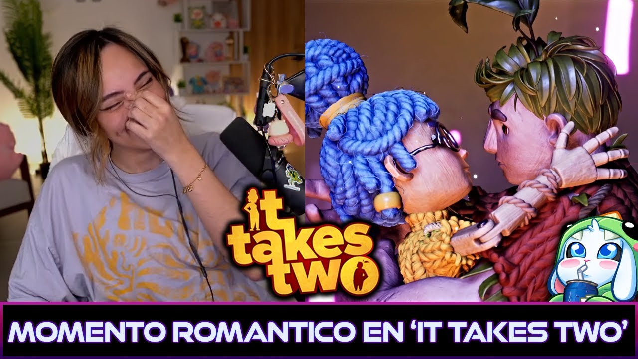 VICKY y CONTER LLEGAN A LA ESCENA DEL BESO FINAL EN 'It Takes Two' #vickypalami #twitch