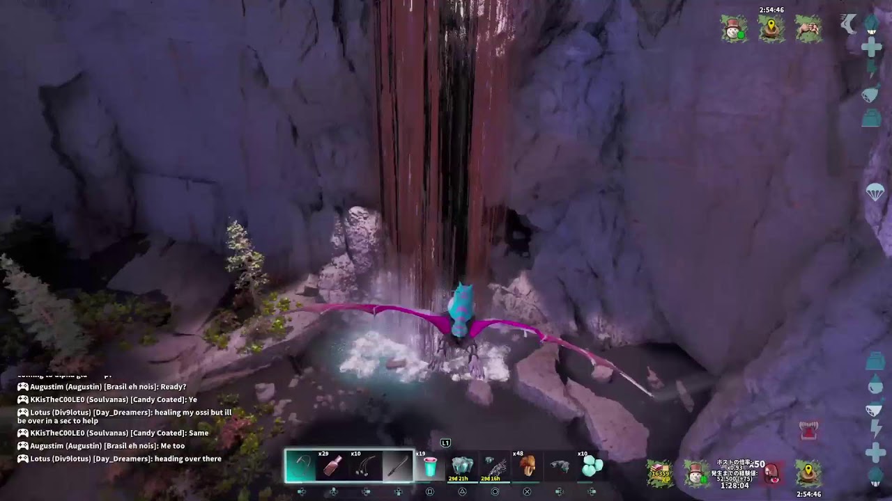 【ARK】公式ロストコロニー、こまめなリログでアプリエラーを防ごう