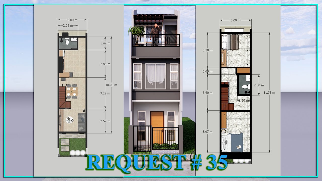 3X10 METERS 3 STOREY (REQUEST #35)