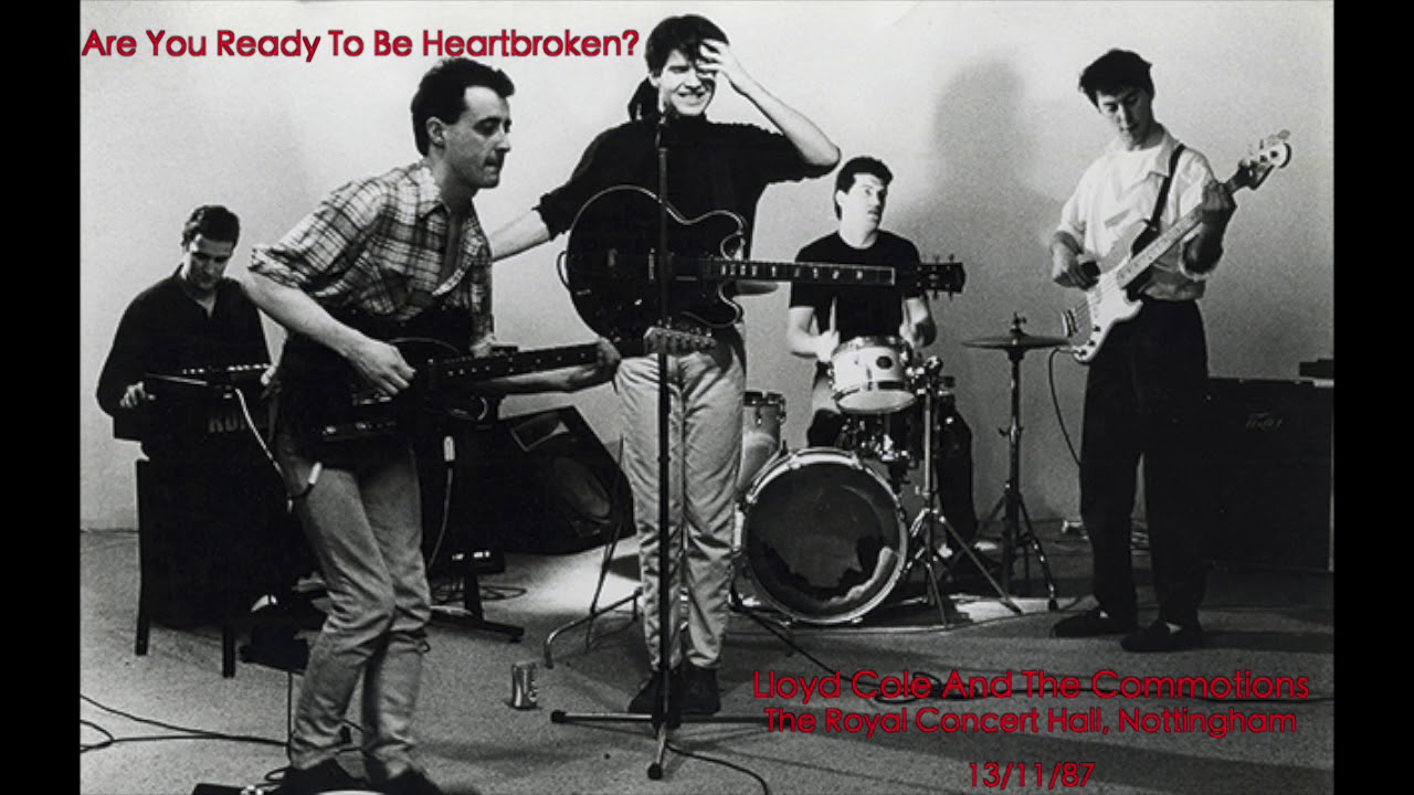Lloyd Cole & The Commotions - The Royal Concert Hall, Nottingham - 13/11/87