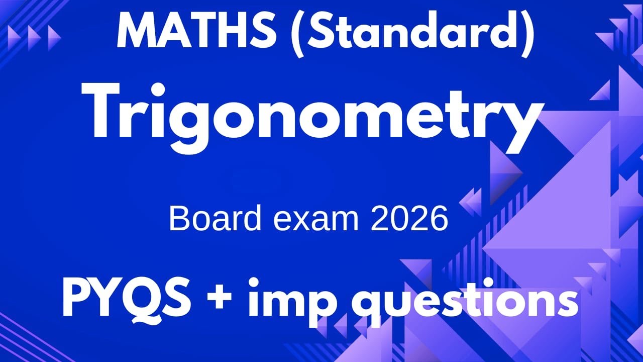 Trigonometry:Most Important question Class 10 Maths standard #Ram Narayan Tiwari #cbseboard #boards 