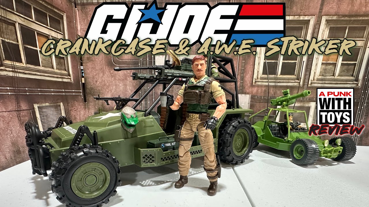 GI Joe Classified Crankcase & A.W.E. Striker 