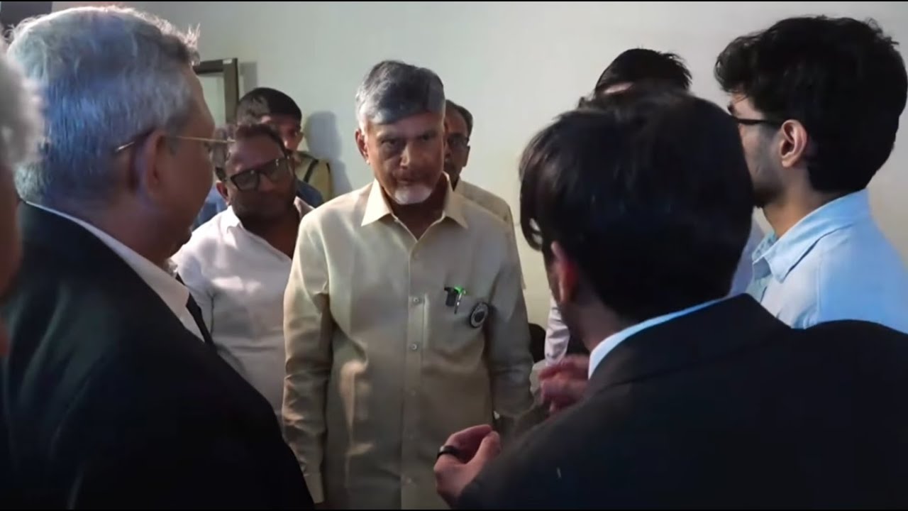 LIVE: CM Chandrababu Naidu Inaugurates Co-Working Space Center in Kuppam | Tone News