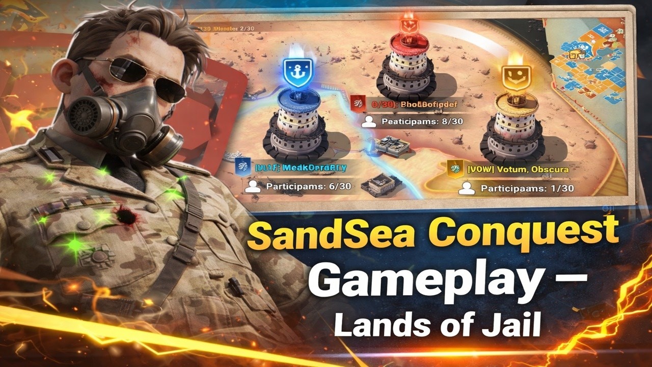 Геймплей SandSea Conquest &ndash; Земли тюрьмы