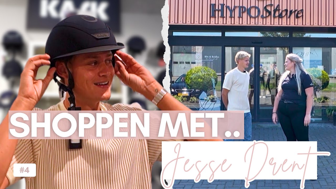 Shoppen met.. Jesse Drent 🛍️✨