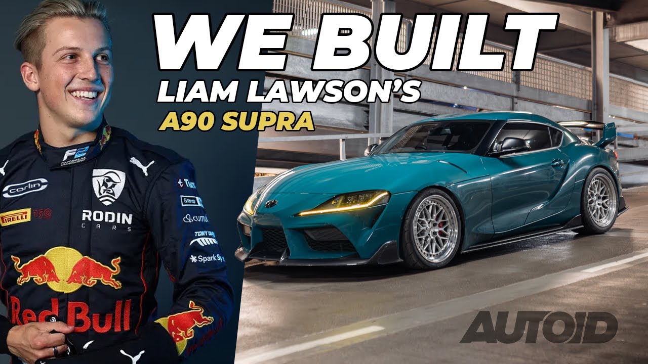 На чём ездит гонщик Формулы-1? Supra Лиама Лоусона, построенная компанией AUTOID | В фильме «Driv...