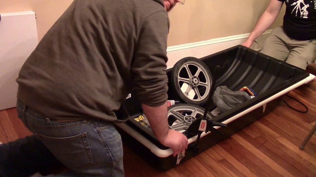 All season sled project - The build