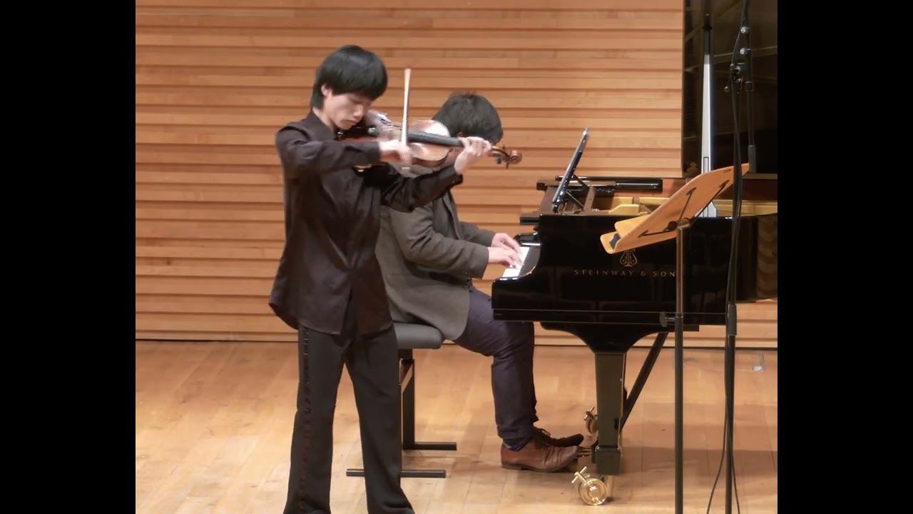 Beethoven: Violin Sonata no. 8 in G major, 1st movement - Dunyue Peng