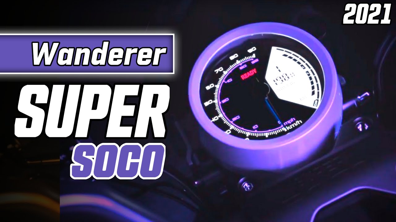 2021 Super Soco TC Wanderer Teaser | Motorcycle USA