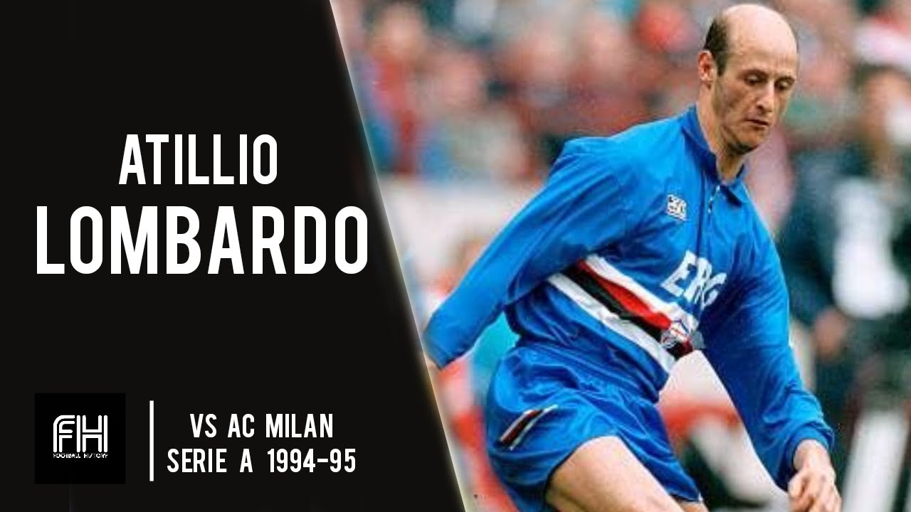 Atillio Lombardo ● Skills ● Sampdoria 0-3 AC Milan ● Serie A 1994-95