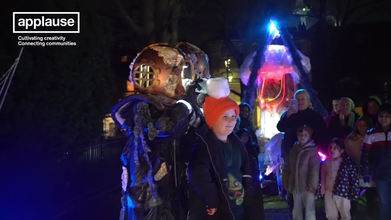 Aquanauts and Plankton at Gravesham Light Festival!