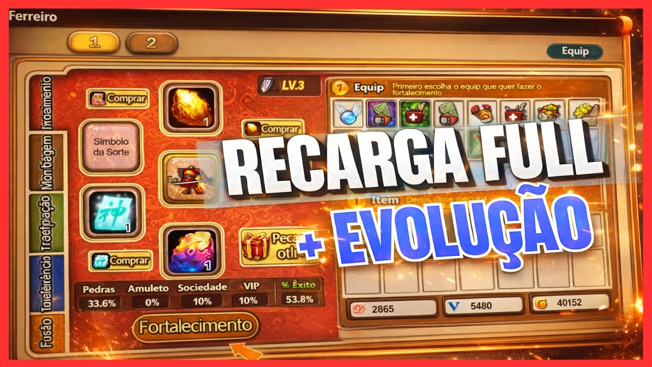 [DDTANK BRASIL 337] RECARGA FULL NO DDTANK + EVOLUÇÃO COMPLETA!