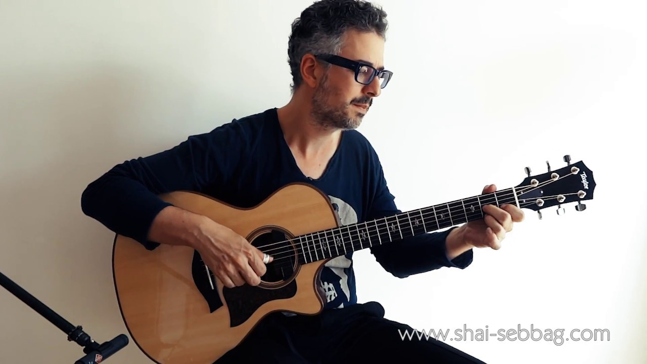 Si j'étais un homme (Diane Tell) - fingerstyle guitar by Shaï Sebbag (2017)