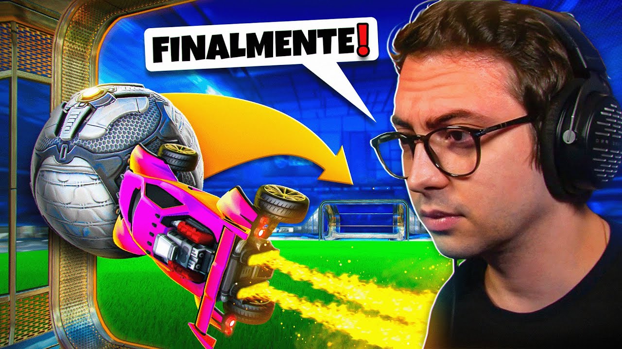 ALANZOKA CRIOU UMA JOGADA QUE QUEBROU O ROCKET LEAGUE