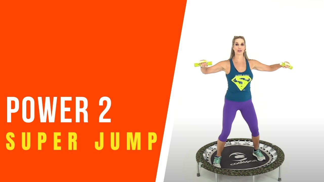 Jill Cooper's SuperJump - Power 2 - High Intensity rebounding workout  now.jillcooper.it