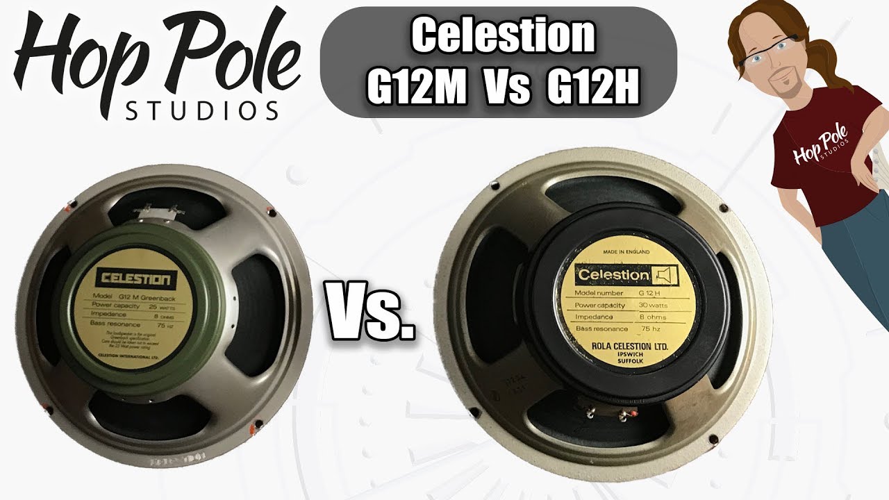 G12M vs G12H - Celestion Greenback comparison