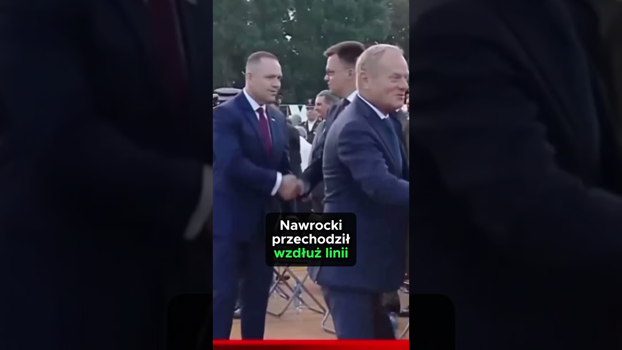 TUSK STANĄŁ JAK WRYTY! NAWROCKI OGRAŁ GO JAK SZEF! #shorts