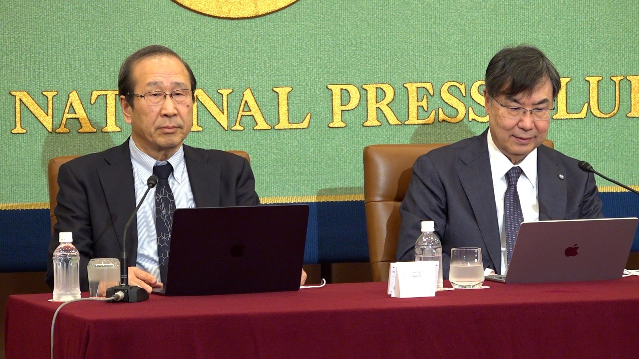 坂口氏と北川氏が会見