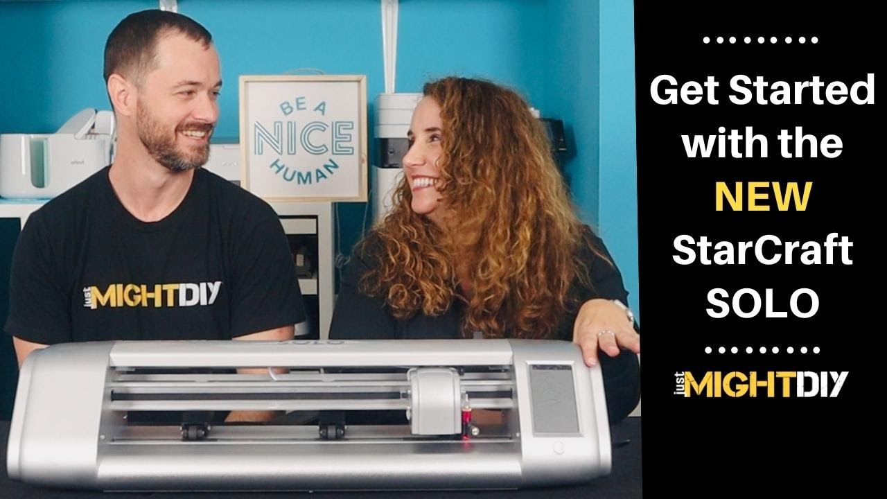 Get Started with the StarCraft SOLO | Unboxing, Activation & SVG Cut