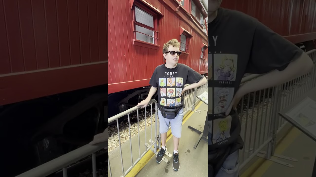 Mark at the Gold Coast Railroad Museum