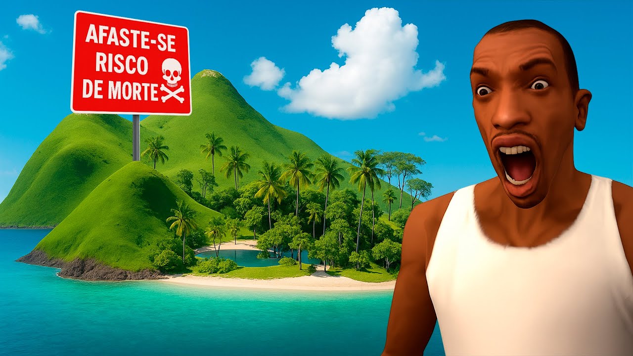 NUNCA ENTRE nessa ilha do GTA SA - GTA FarCry