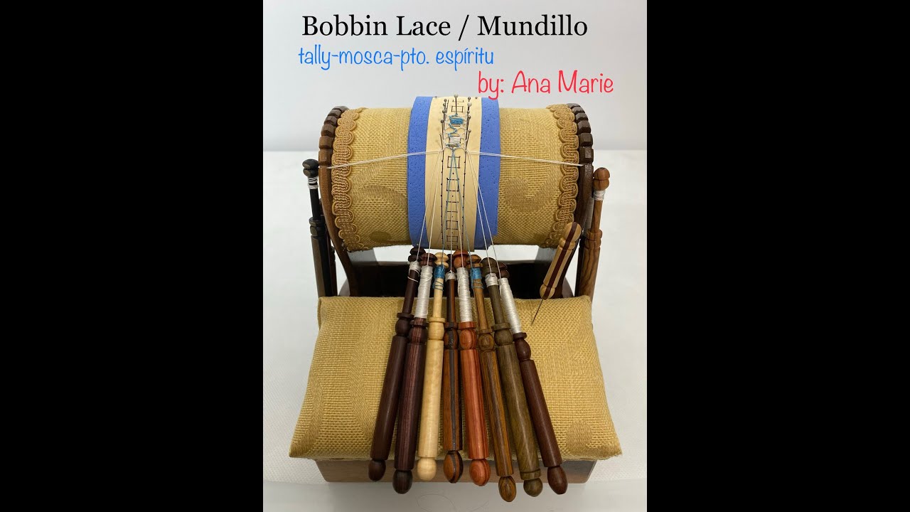 Бобина Lace-Mundillo-Bolillos - Урок 8: Талли, Моска или Пунто Эспириту