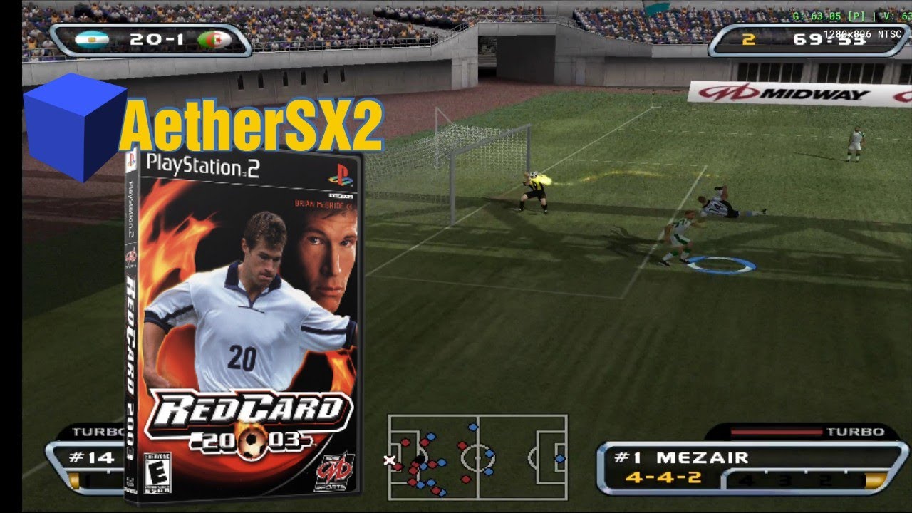 AetherSX2 RedCard 20-03 + Settings