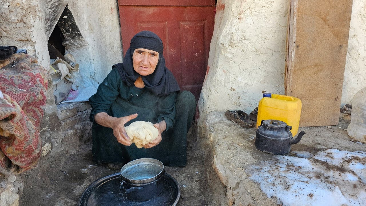 Thrown Out by Her Son | An Old Mother Carrying Firewood to Feed an Orphan Boy