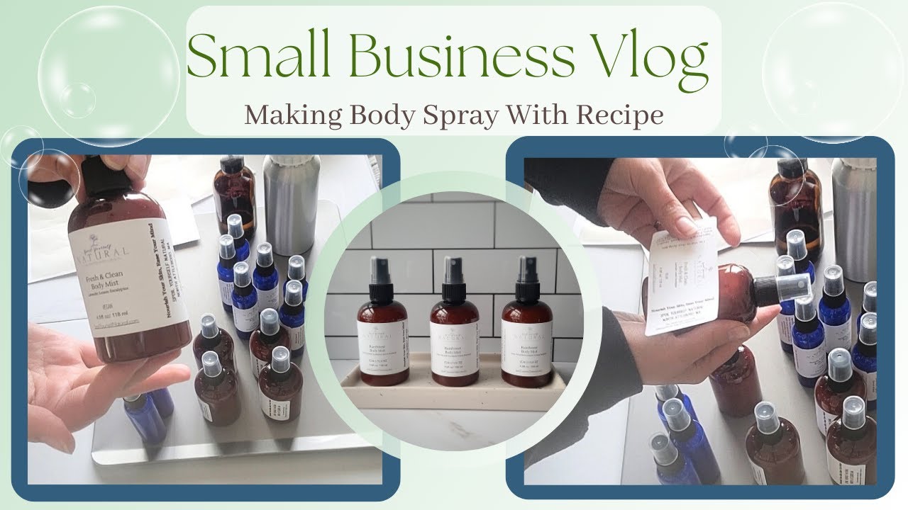 Making Body Mist With Recipe, Multipurpose Recipe For Bath & Body, Room Spray