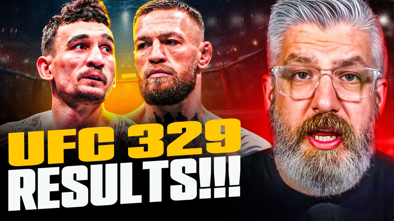 UFC 329 RESULTS: Conor McGregor vs. Max Holloway 2  | LUKE THOMAS