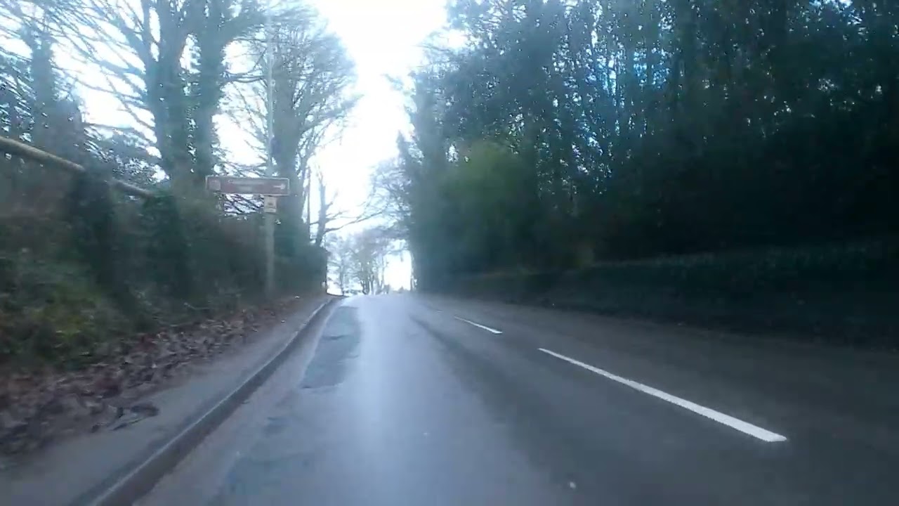 Cycling through Chelford, 9am, January 2026