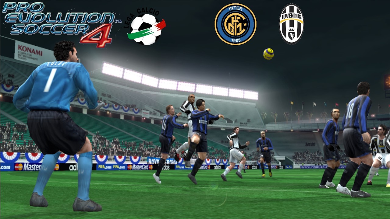 PES 4 World Patch 2004-2005 | Internazionale vs Juventus (PC)
