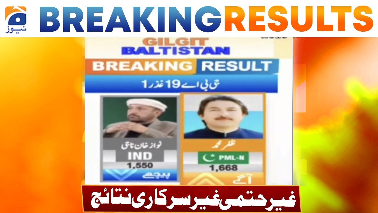 GBA-19 | Election Results Update | Unofficial Results | Breaking News