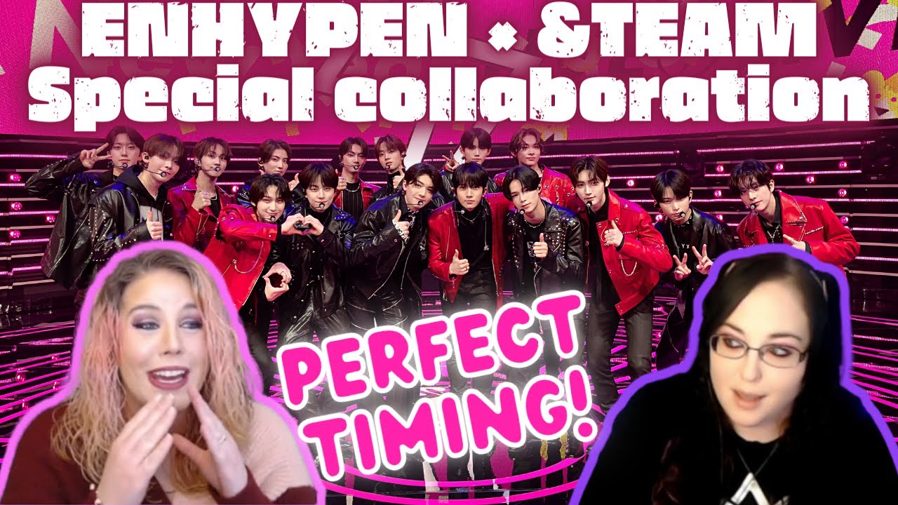 ENHYPEN × &TEAM Special collaboration “One In A Billion” + “Into the I-LAND” | K-Cord Girls React