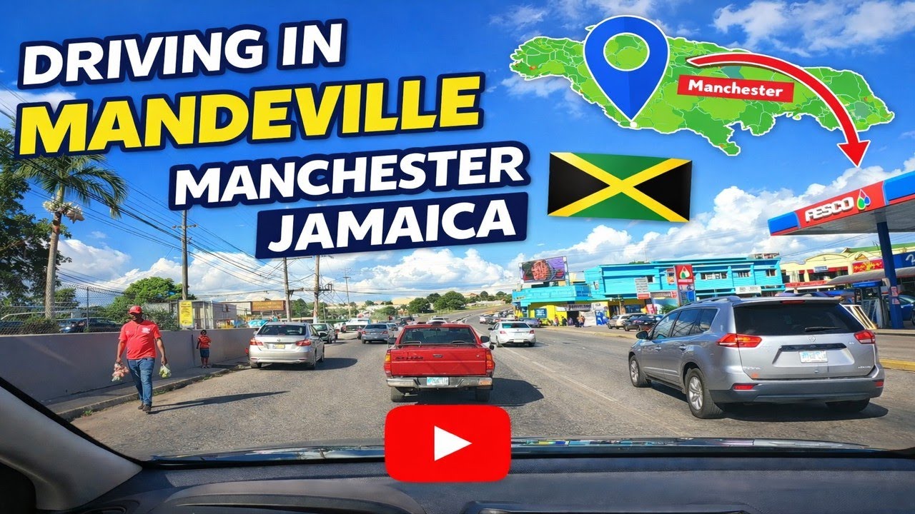 What It’s Like Driving in Mandeville, Jamaica 🇯🇲 (REAL POV)”
