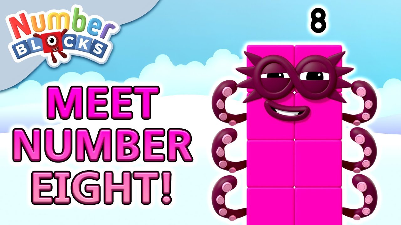 @Numberblocks- Meet Number Eight | Learn to Count | Meet the Numberblocks