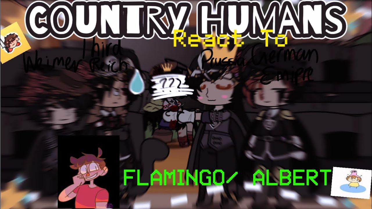 Countryhumans React to Flamingo/ Albert ☎️