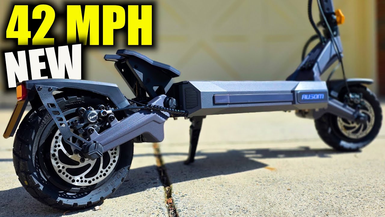 This Cheap 42 MPH E-Scooter is INSANELY GOOD Ausom DT 2 PRO DUAL MOTOR Review