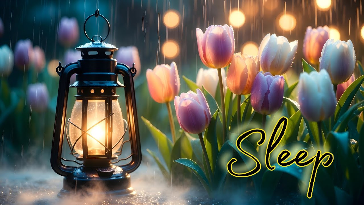 1.5 Hours Rain Sounds with Cello & Piano | Relaxing Music for Focus, Stress Relief & Deep Sleep