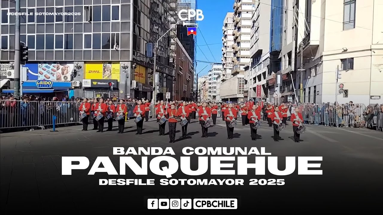 Banda Comunal de Panquehue - Desfile Sotomayor 2025