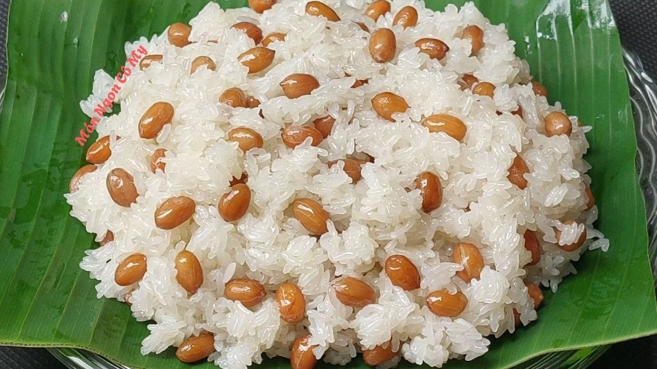 XÔI ĐẬU PHỘNG nấu cách đặc biệt này xôi béo dẻo mềm - Cách nấu đậu nhanh mềm tự nhiên không cần ngâm