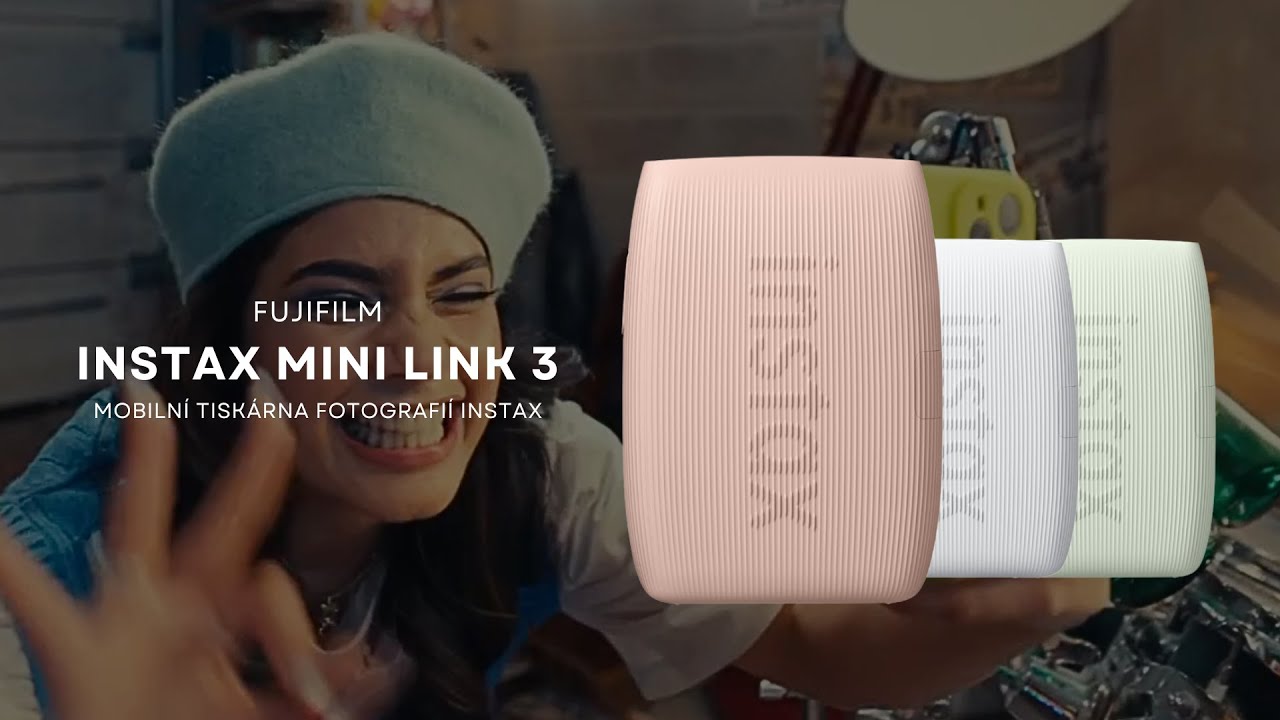 Instax Mini Link 3 | Unboxing, Zprovozněn&iacute;, Uk&aacute;zka tisku fotografie
